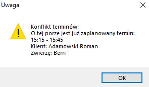 konflik terminów