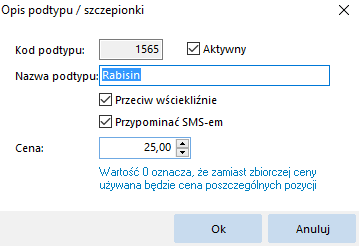 opis podtypu