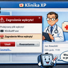 Programy antywirusowe a Klinika XP